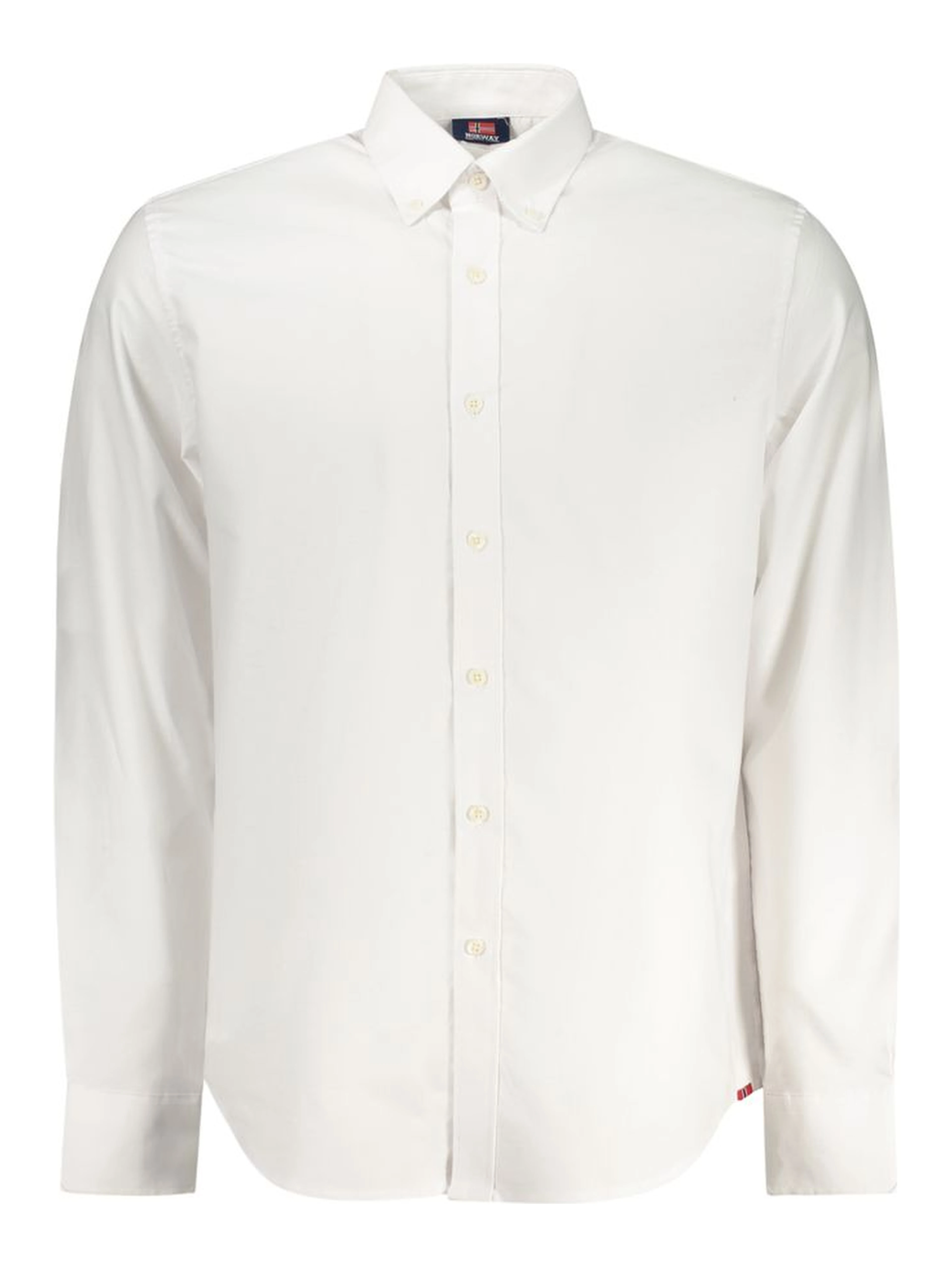 White Cotton Men's Shirt