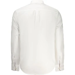 White Cotton Men's Shirt