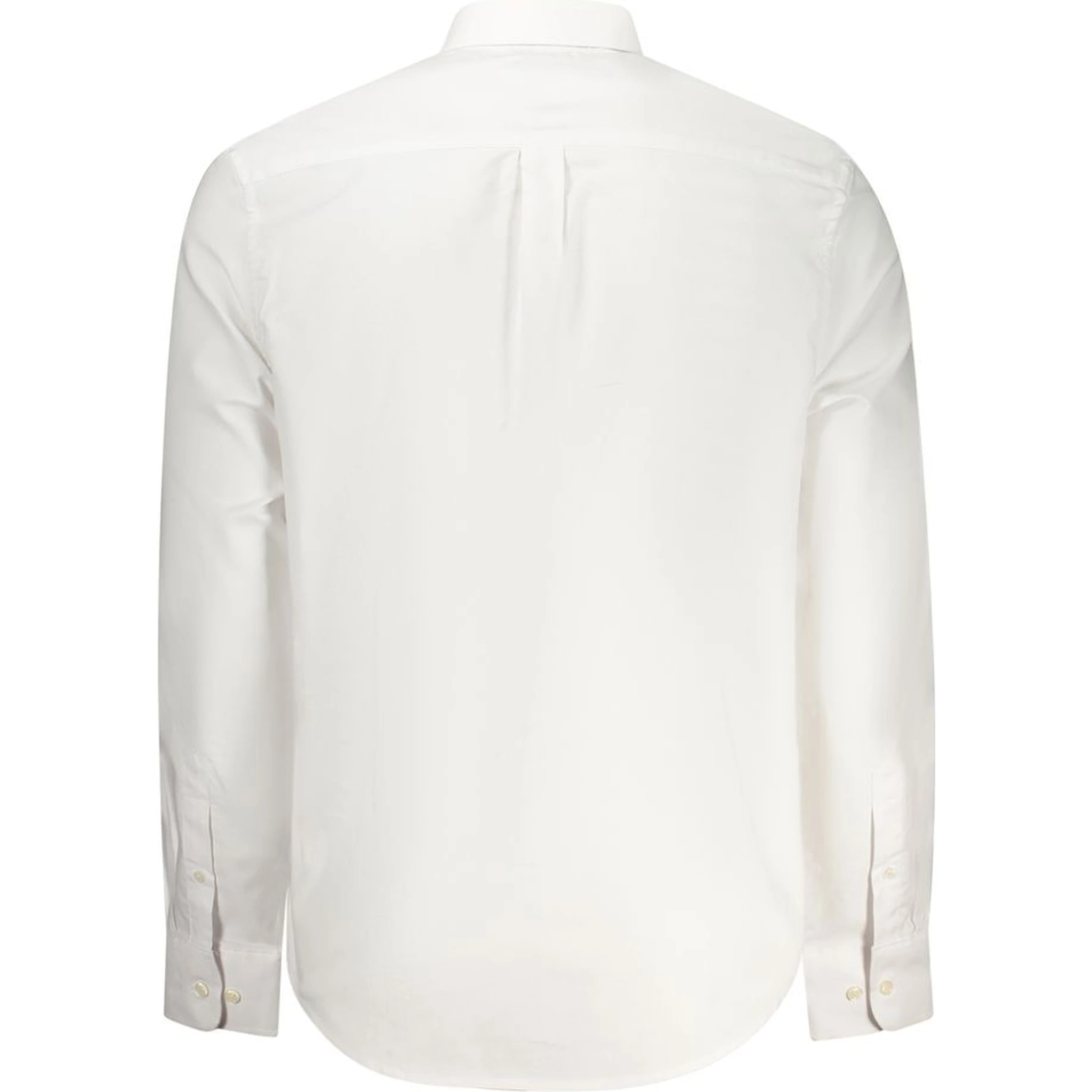White Cotton Men's Shirt