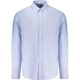 Azzurro Cotton Men Shirt