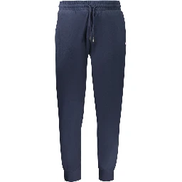 Blu Polyester Men Trackpant