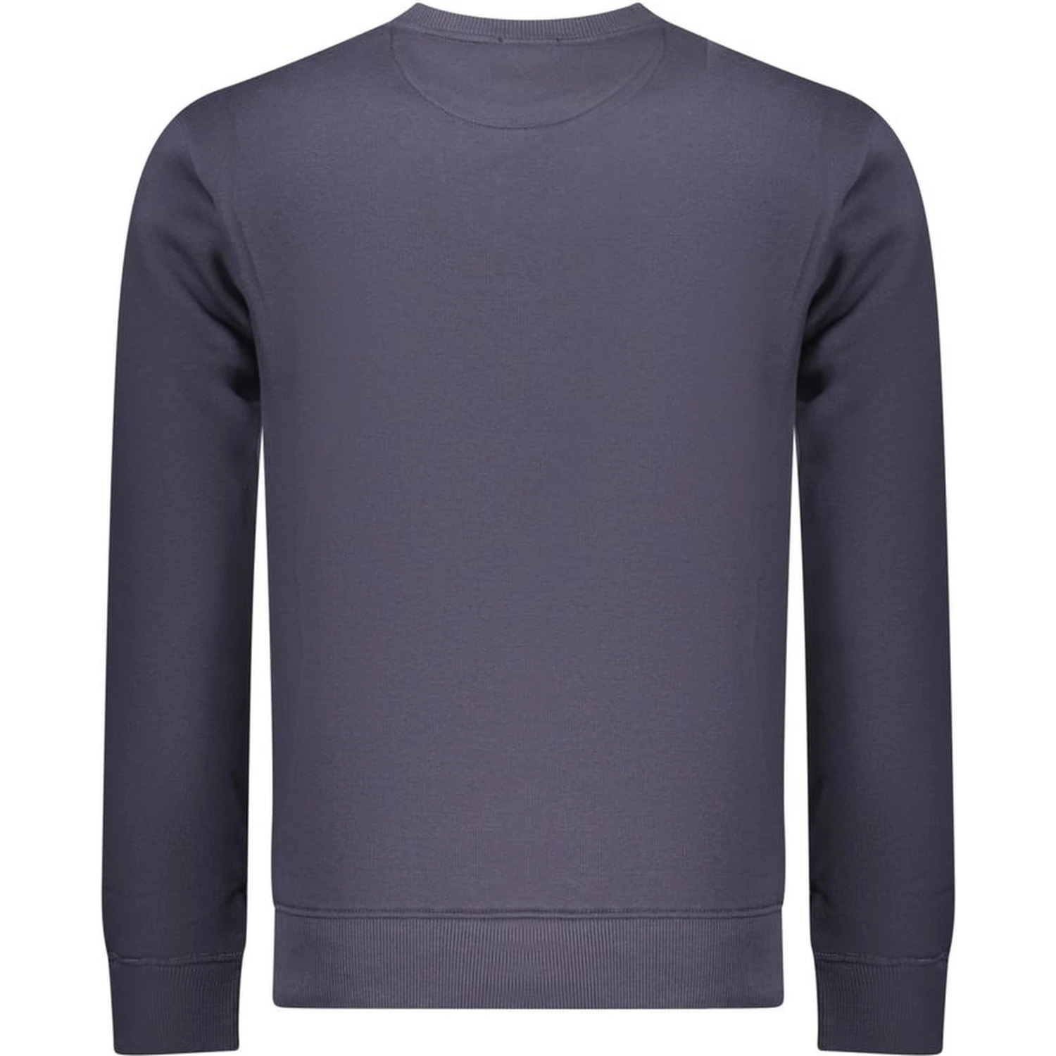 Blue Cotton Men Sweatshirt