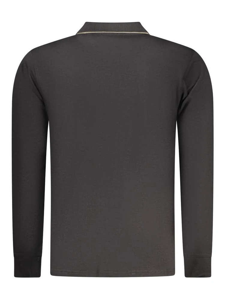 Black Cotton Mens Polo Shirt alternative