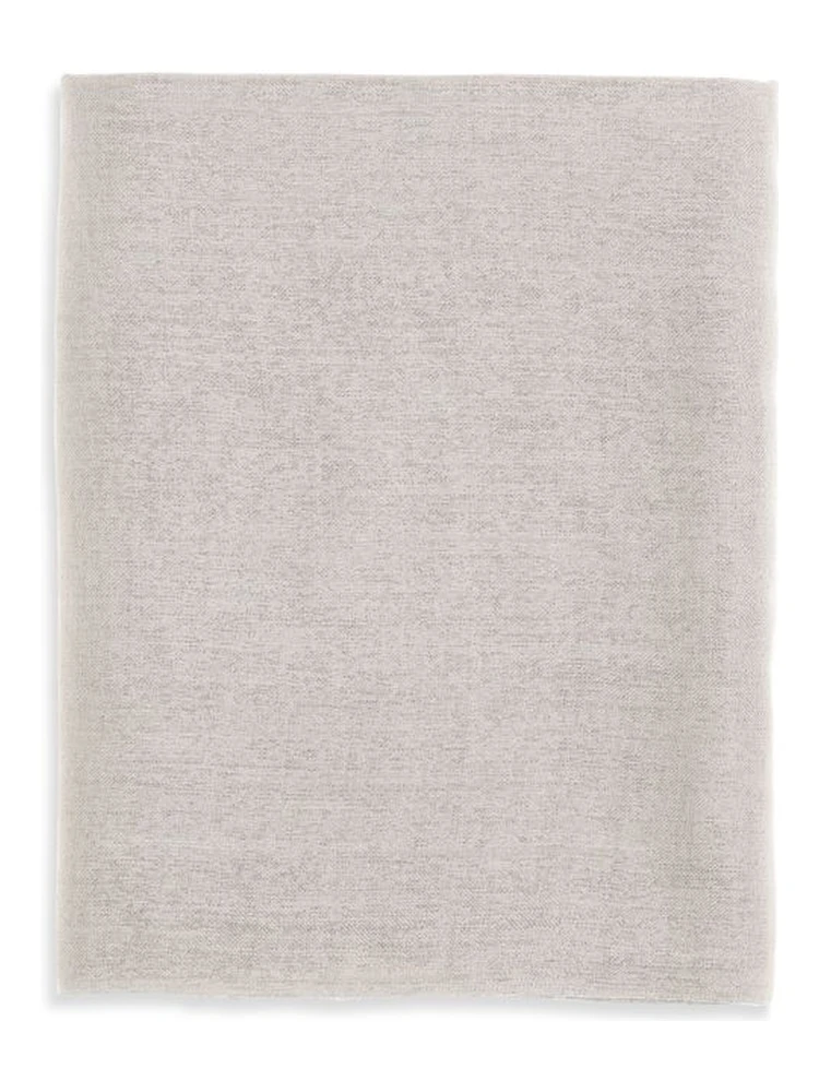 Beige Cashmere Scarf