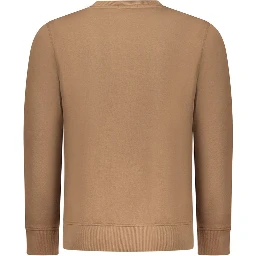Marrone Cotton Men Sweatshirt