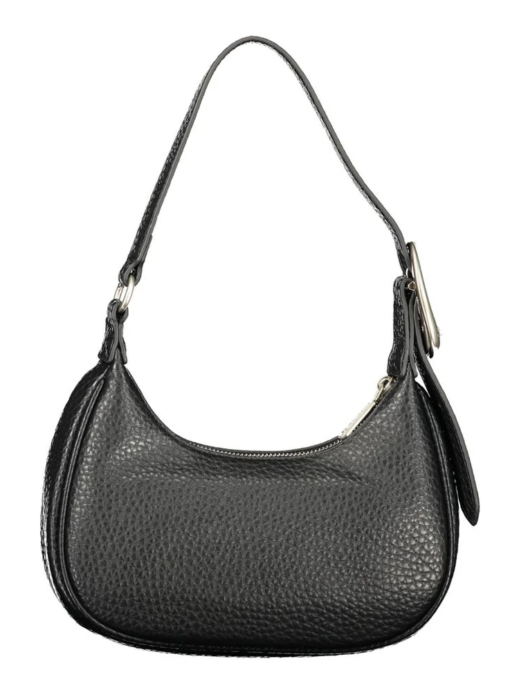 Black Polyurethane Women Shoulder Bag alternative