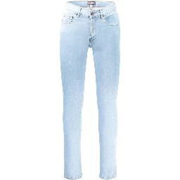Azzurro Cotton Men Jeans