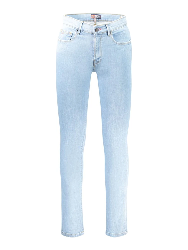 Azzurro Cotton Men Jeans