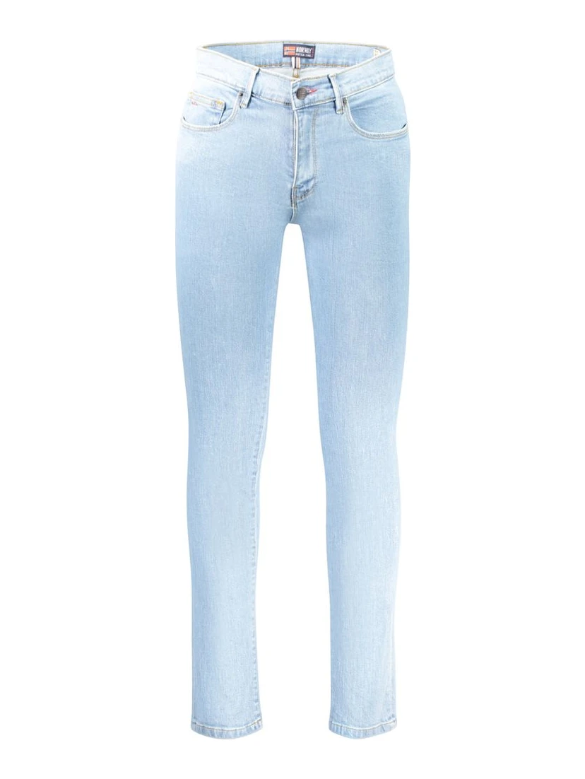 Azzurro Cotton Men Jeans