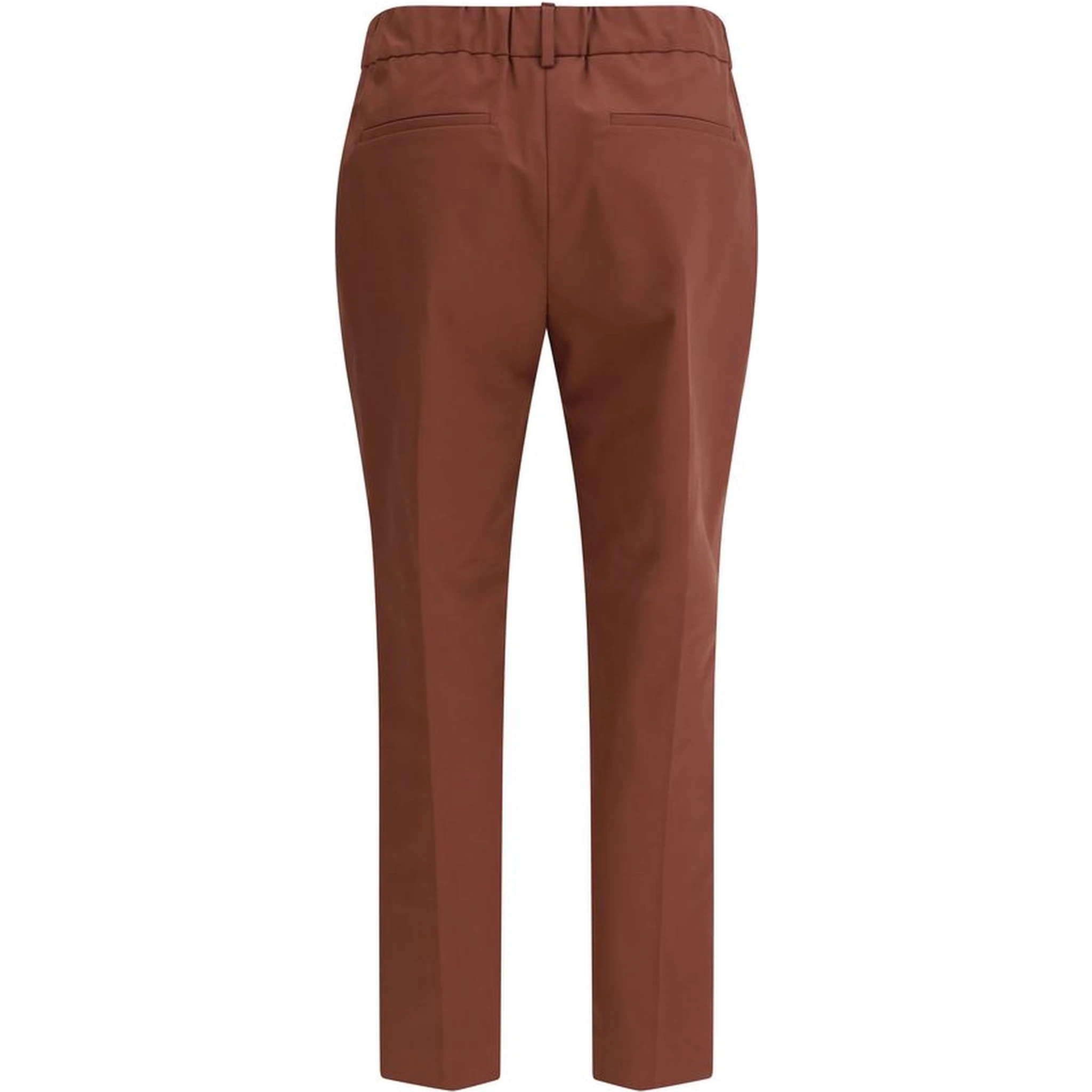 Multicolor Cotton Casual Pants