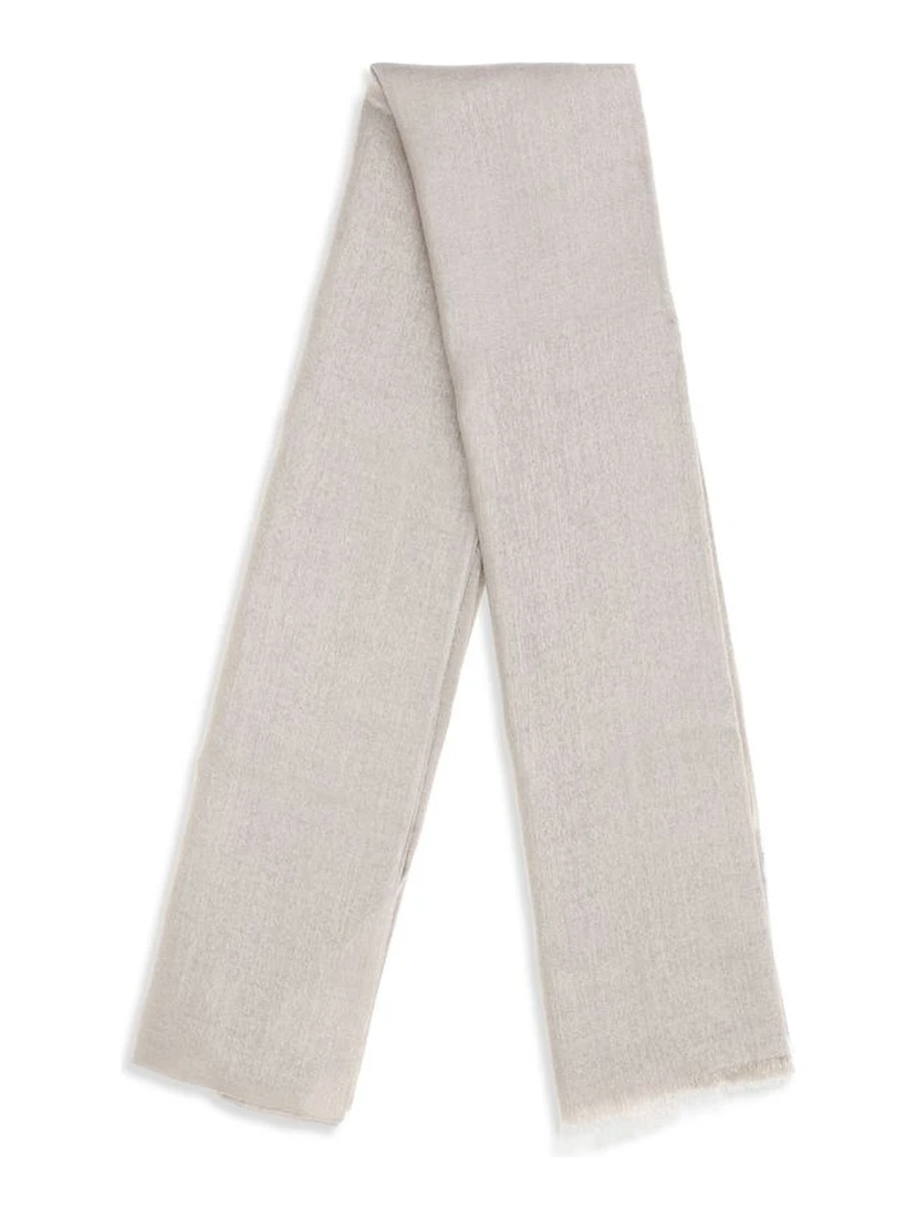 Beige Cashmere Scarf