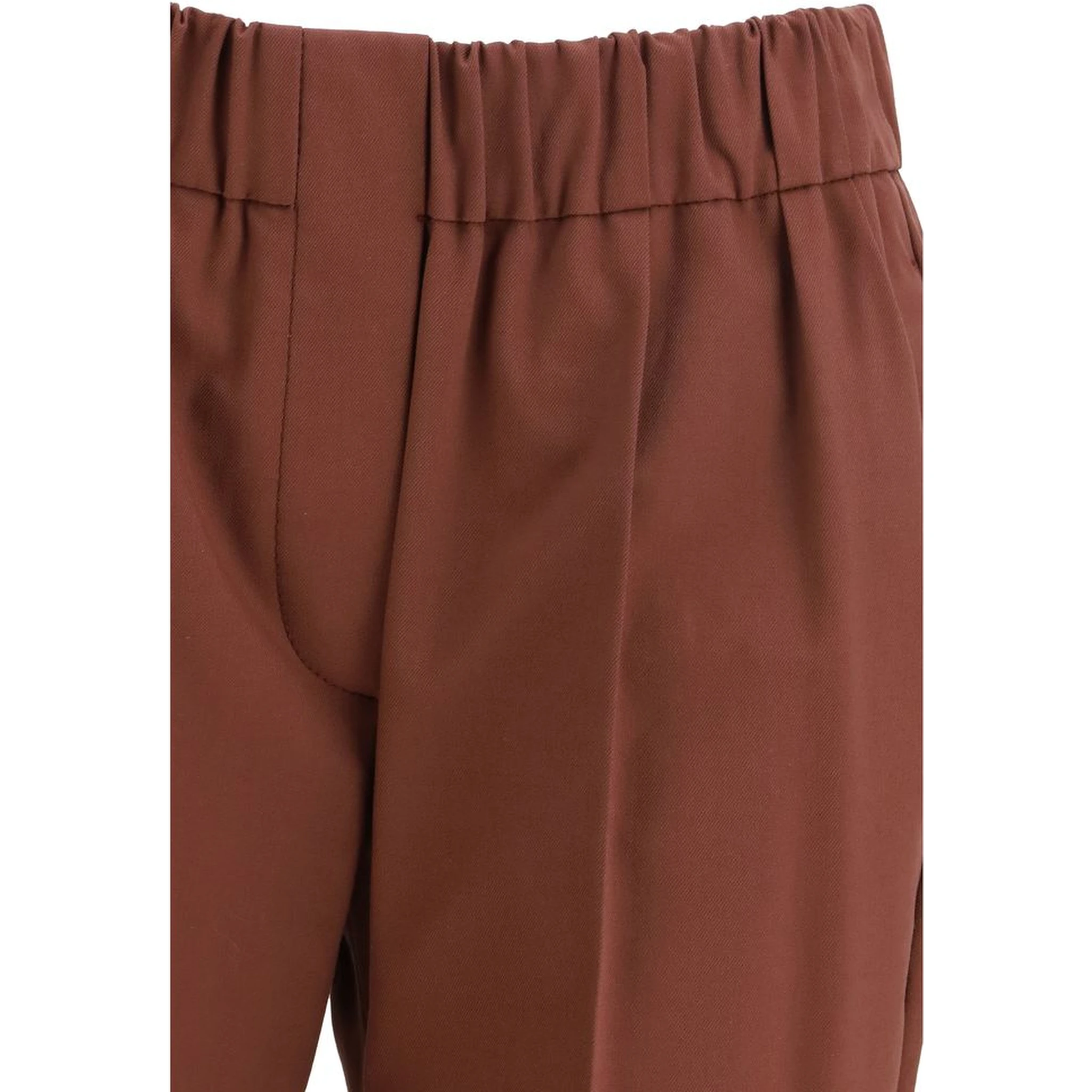 Multicolor Cotton Casual Pants