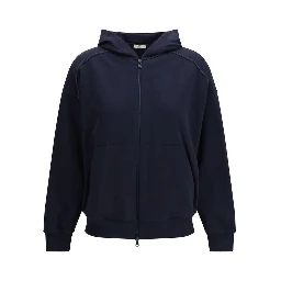 Blue Cotton Sweatshirt
