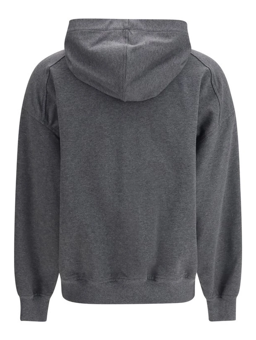 سويت شيرت قطني رمادي