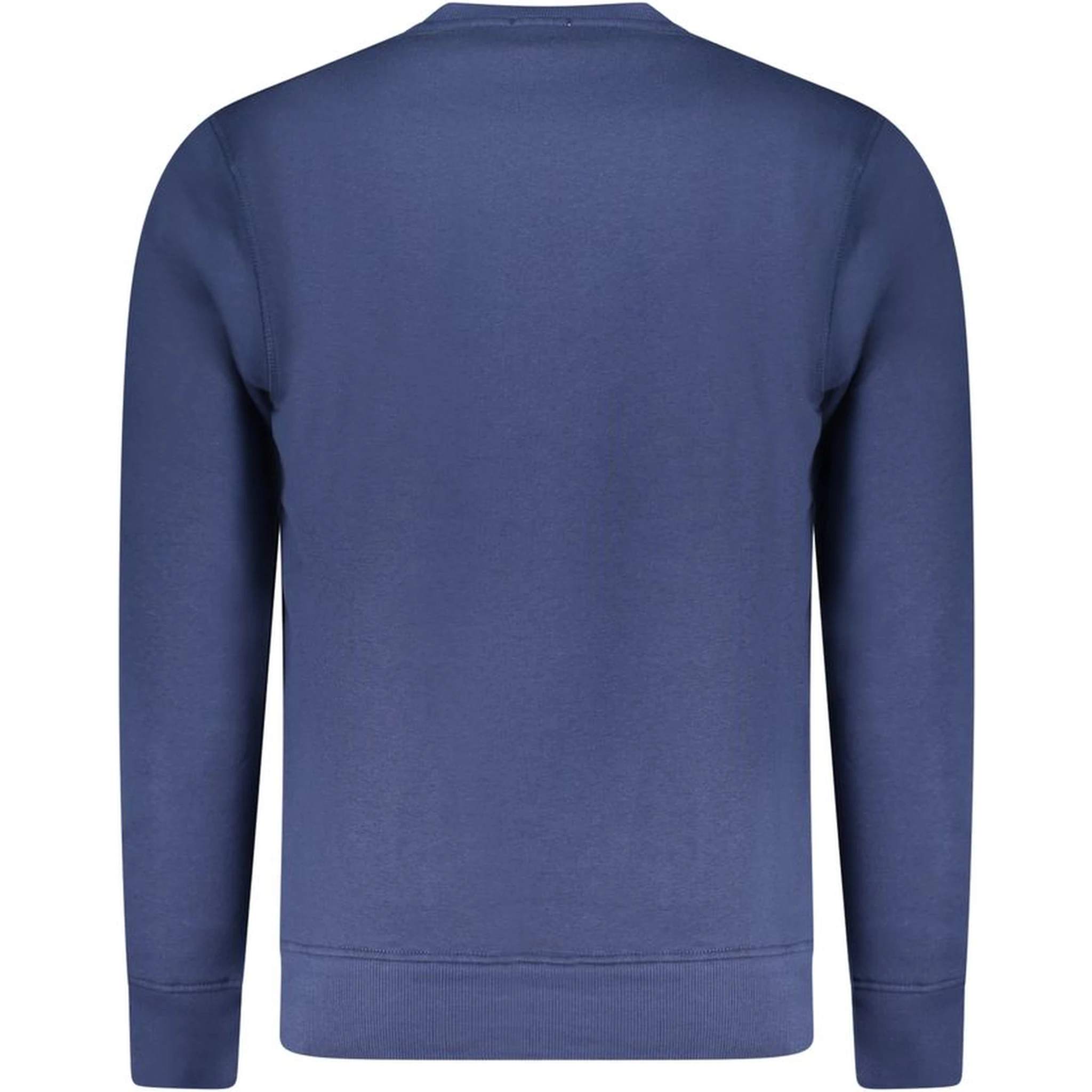 Blue Cotton Men's Sweatshirt