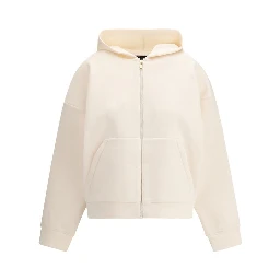 White Modal Sweatshirt
