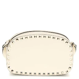 Cream Calf Leather Bos Taurus Shoulder Bag