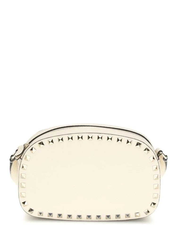 Cream Calf Leather Bos Taurus Shoulder Bag