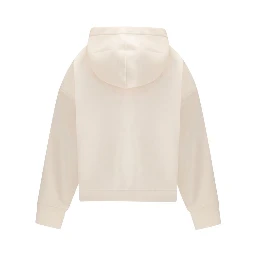 White Modal Sweatshirt