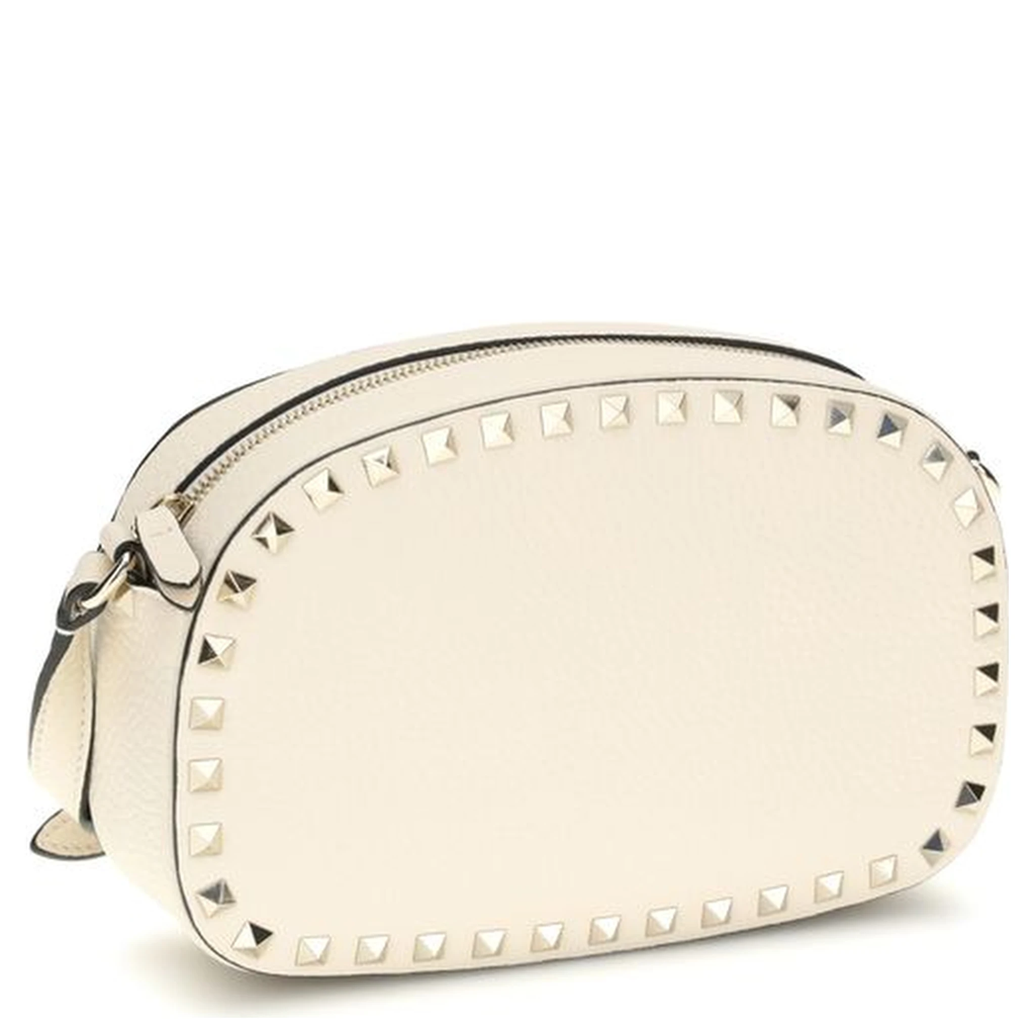 Cream Calf Leather Bos Taurus Shoulder Bag