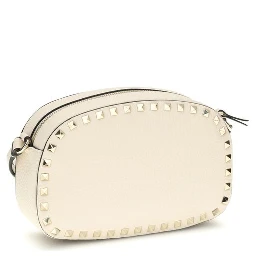 Cream Calf Leather Bos Taurus Shoulder Bag