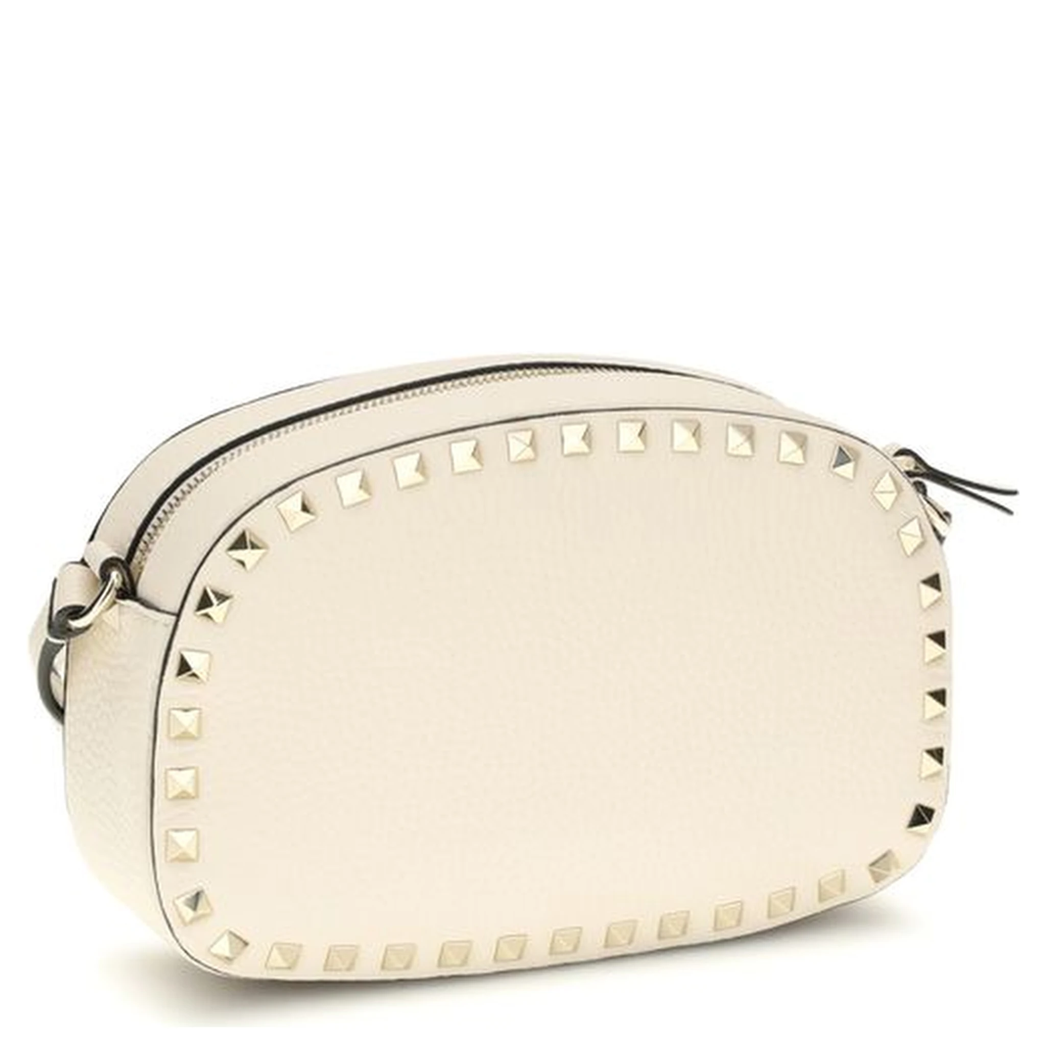 Cream Calf Leather Bos Taurus Shoulder Bag