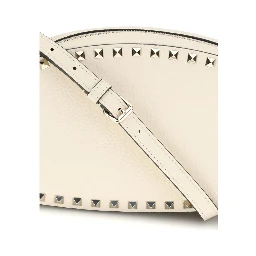 Cream Calf Leather Bos Taurus Shoulder Bag