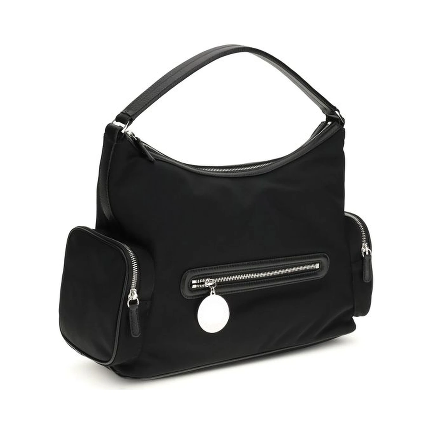 Black Nylon Shoulder Bag