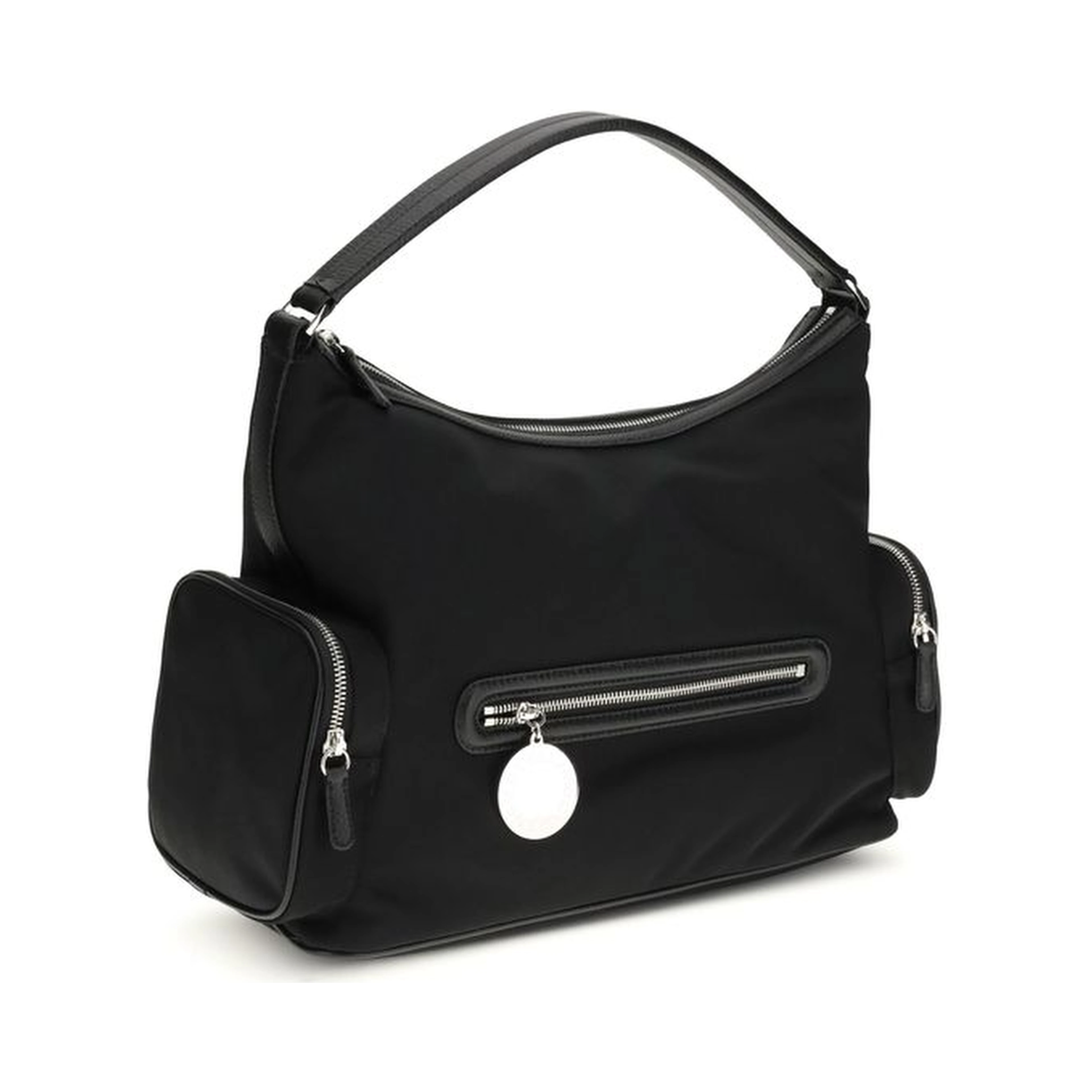 Black Nylon Shoulder Bag