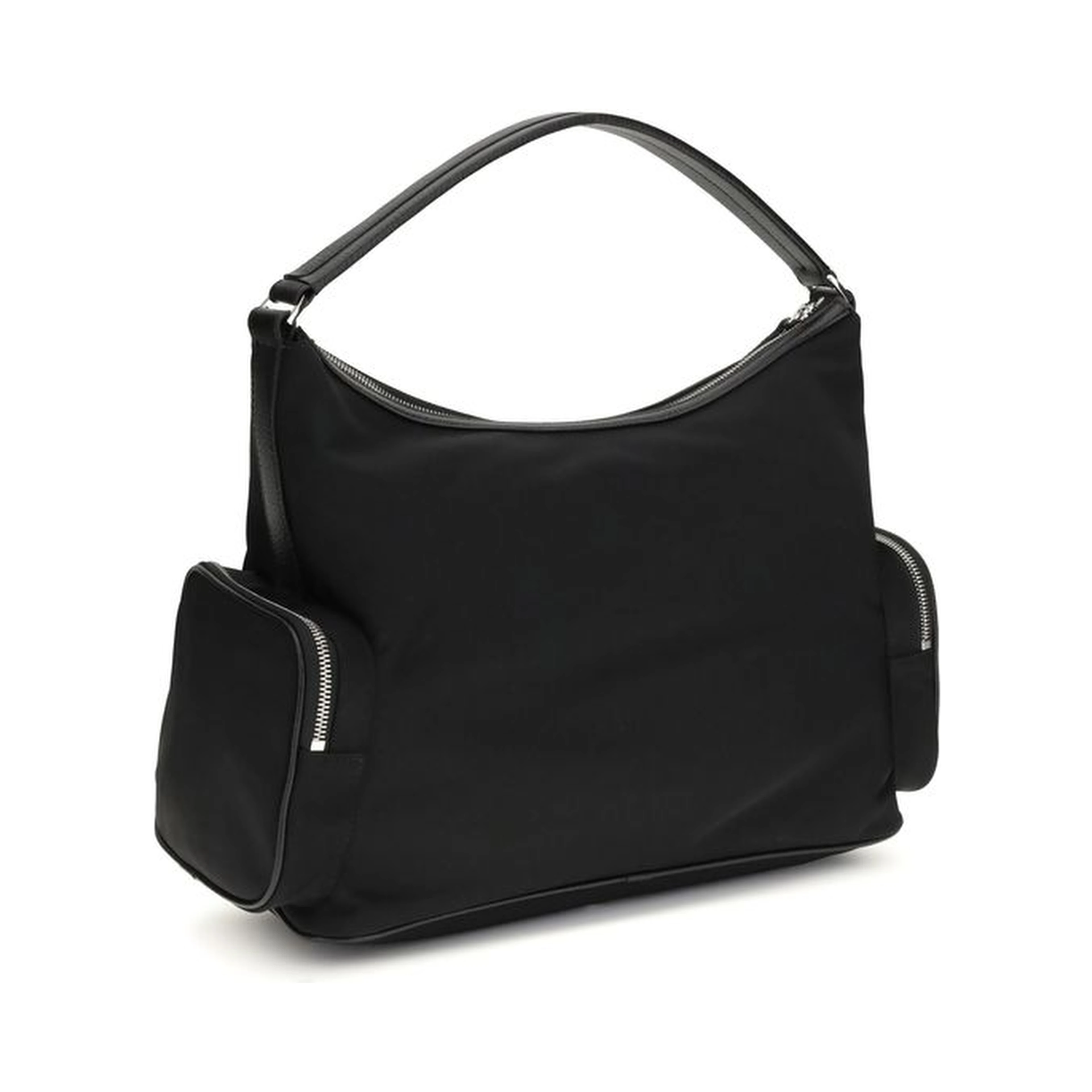 Black Nylon Shoulder Bag