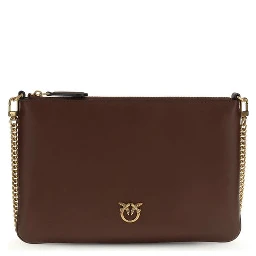 Bordeaux Calf Leather Bos Taurus Shoulder Bag
