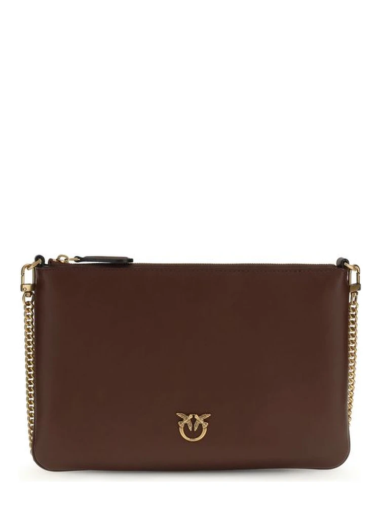 Bordeaux Calf Leather Bos Taurus Shoulder Bag
