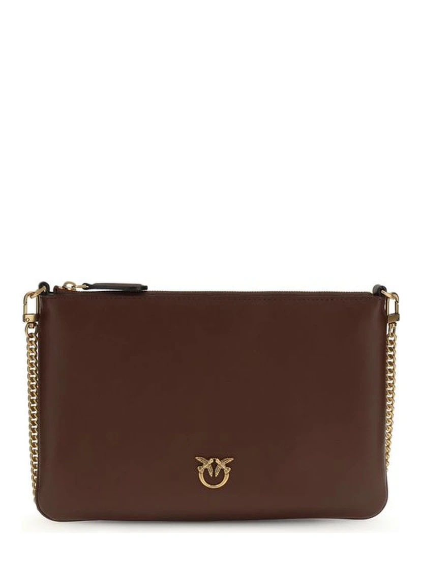Bordeaux Calf Leather Bos Taurus Shoulder Bag