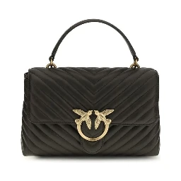 محفظة بوس توروس من جلد العجل ثنائي اللون