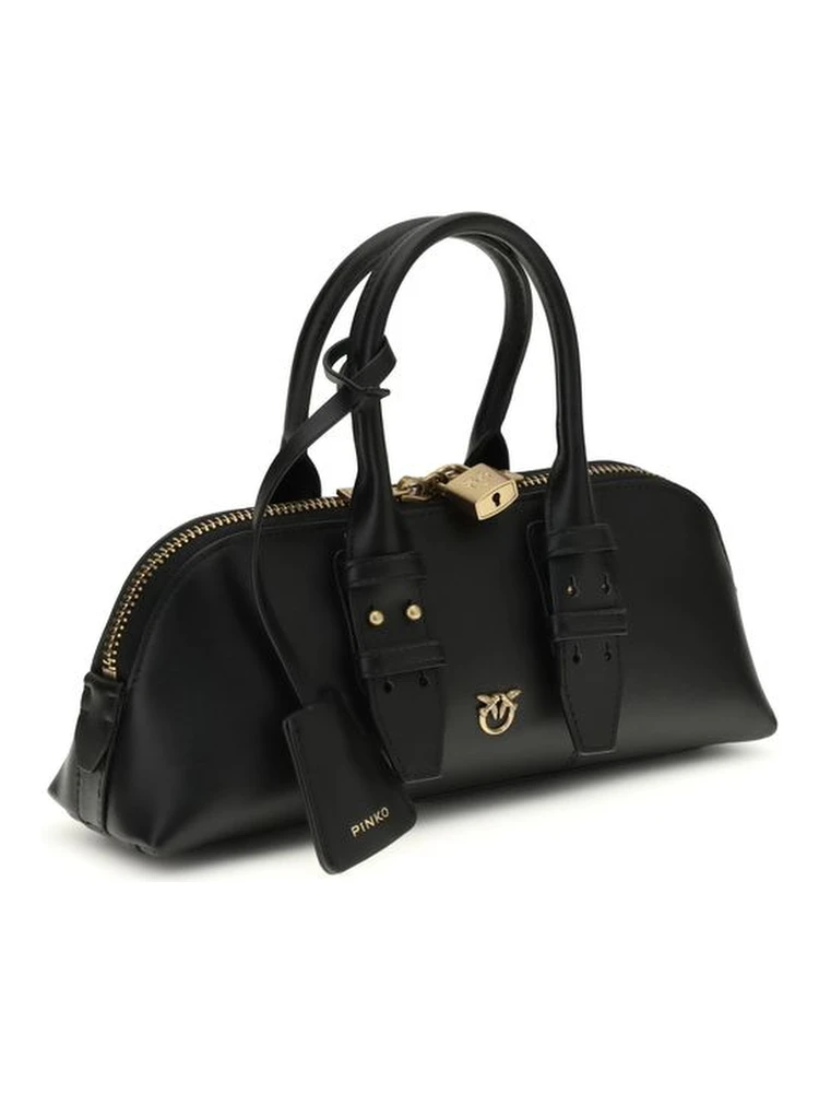 Black Calf Leather Bos Taurus Shoulder Bag alternative