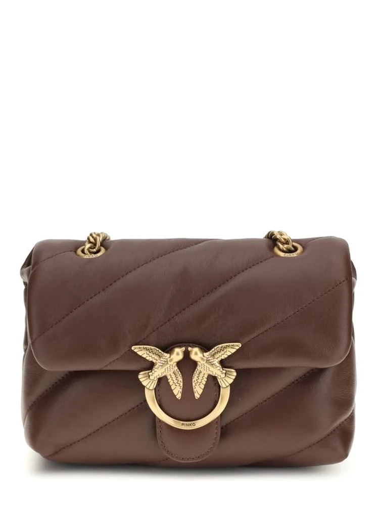 Brown Calf Leather Bos Taurus Shoulder Bag