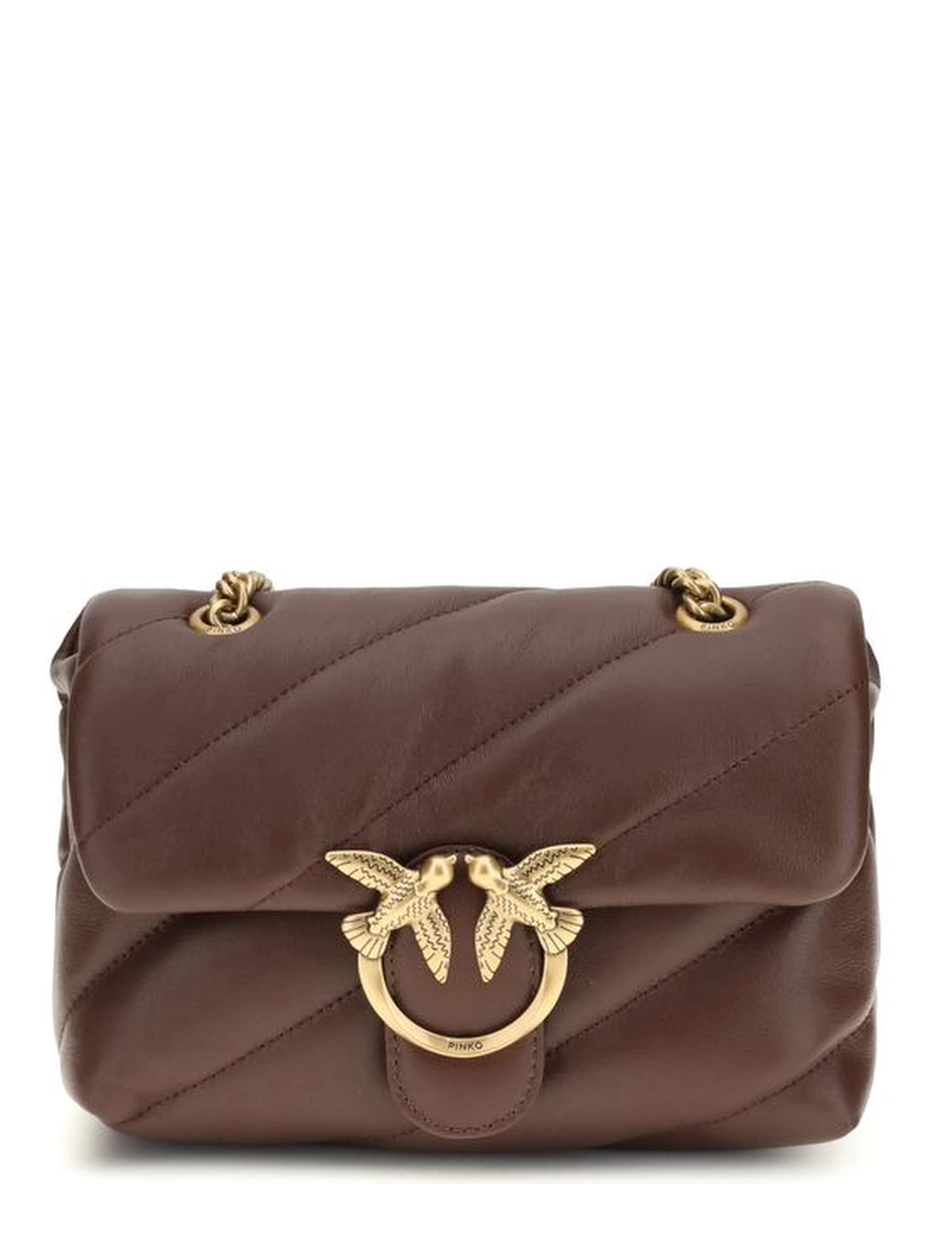 Brown Calf Leather Bos Taurus Shoulder Bag
