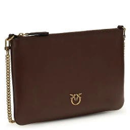 Bordeaux Calf Leather Bos Taurus Shoulder Bag