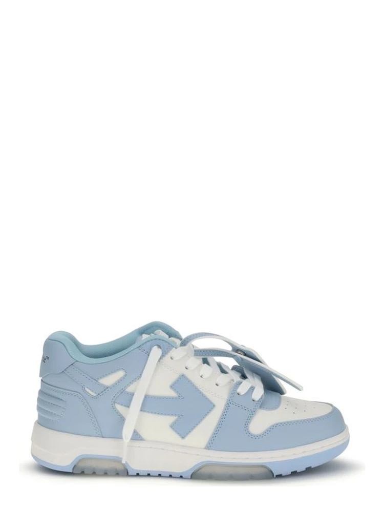 Light Blue Rubber Low Top Sneakers