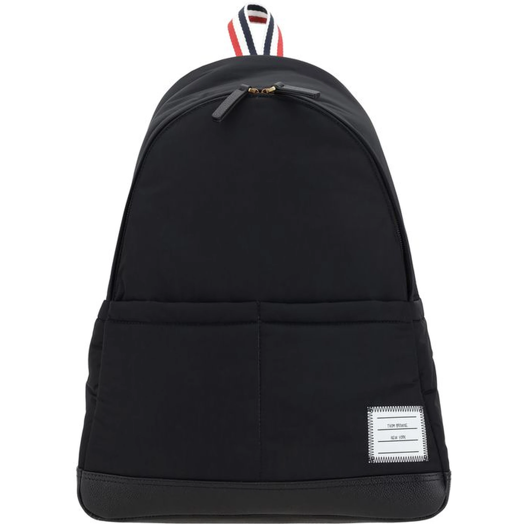 Black Polyester Backpack