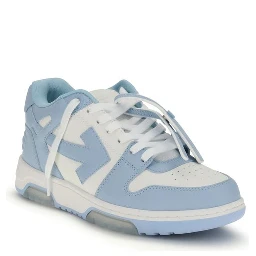 Light Blue Rubber Low Top Sneakers