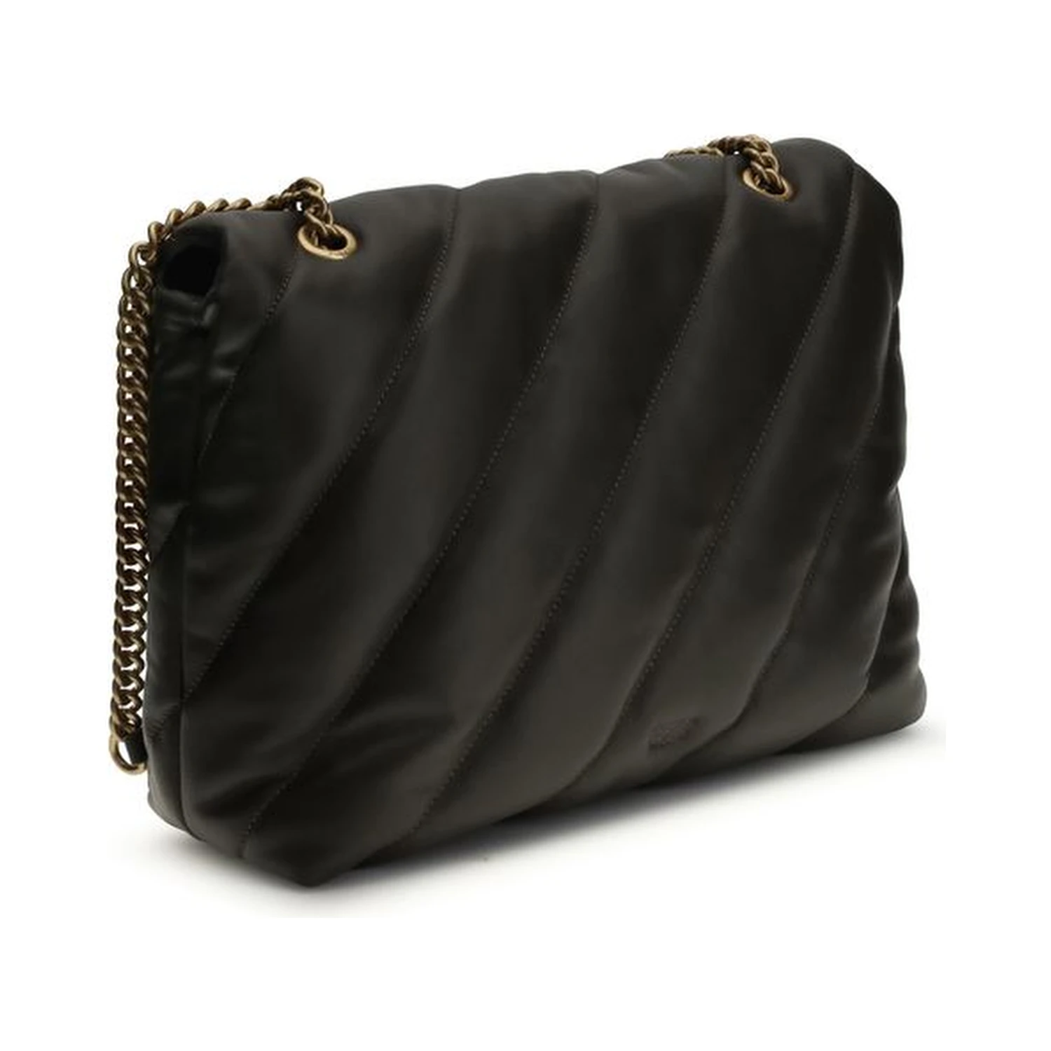 Bicolor Calf Leather Bos Taurus Shoulder Bag