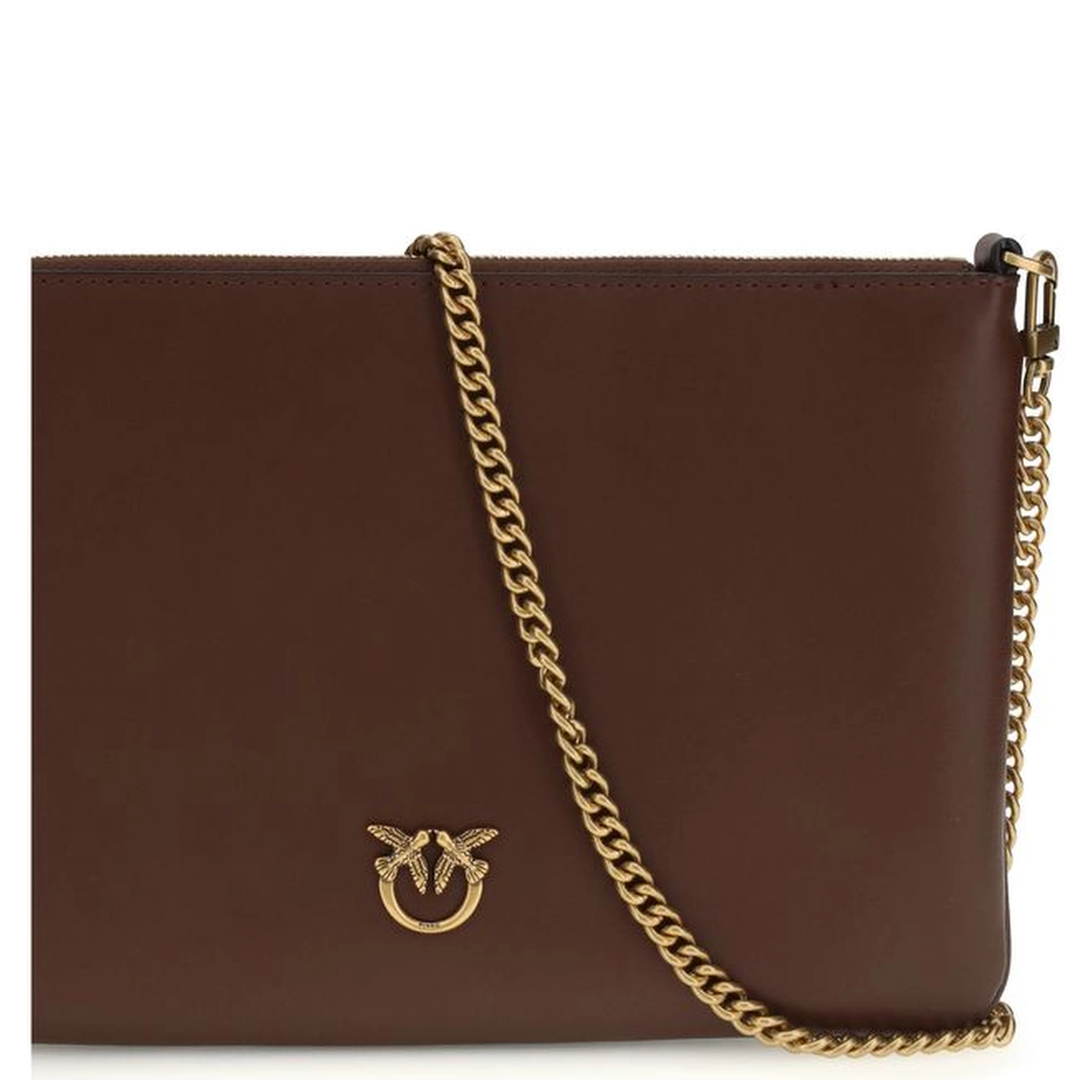 Bordeaux Calf Leather Bos Taurus Shoulder Bag