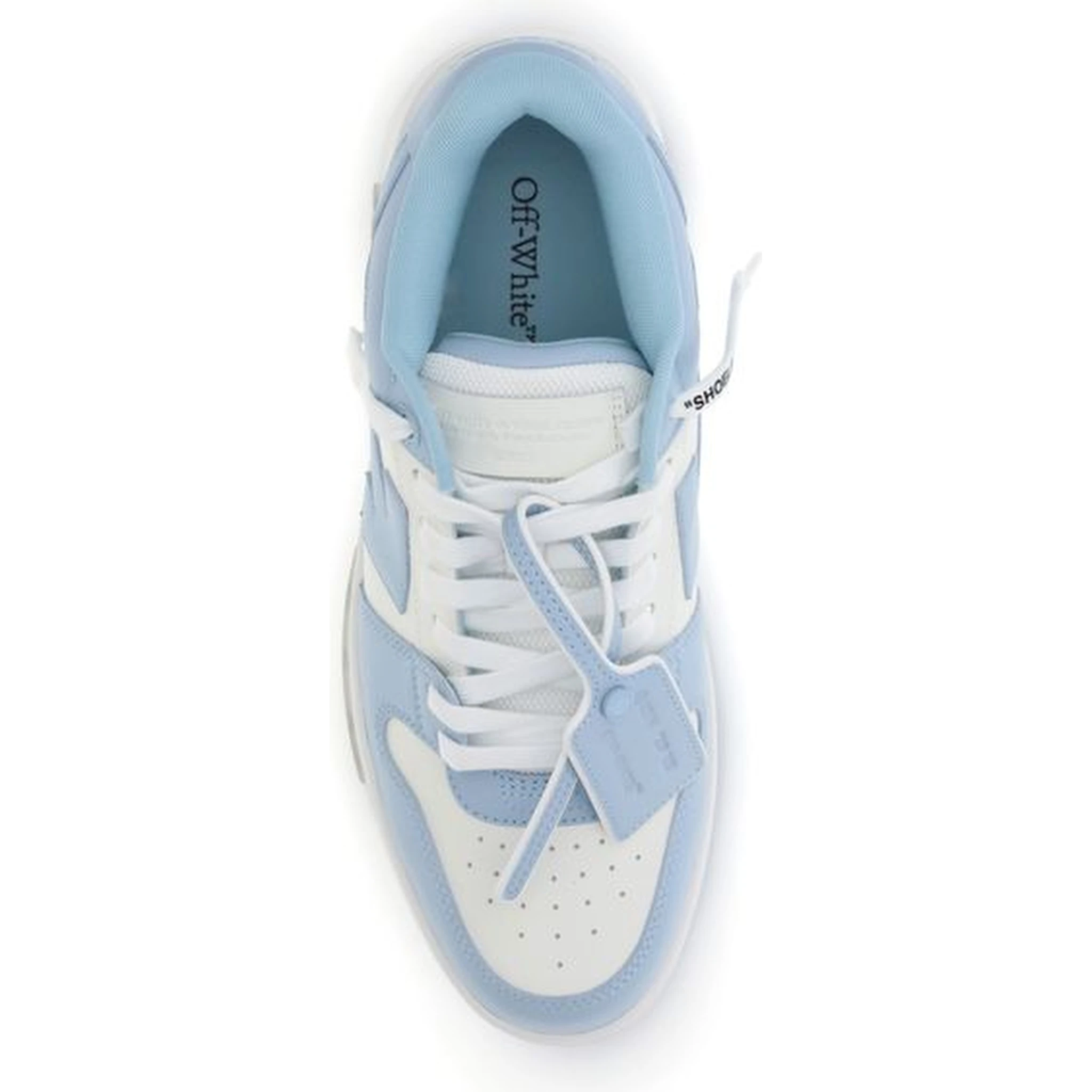 Light Blue Rubber Low Top Sneakers