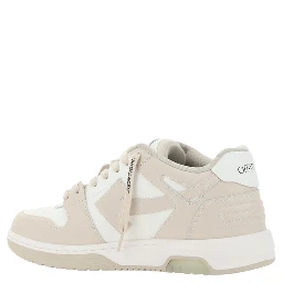 Beige Rubber Low Top Sneakers
