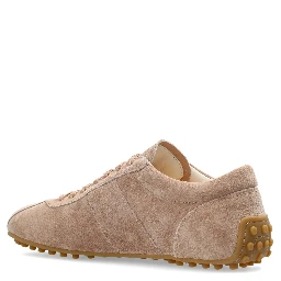 Suede leather sneakers