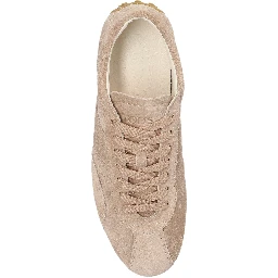 Suede leather sneakers