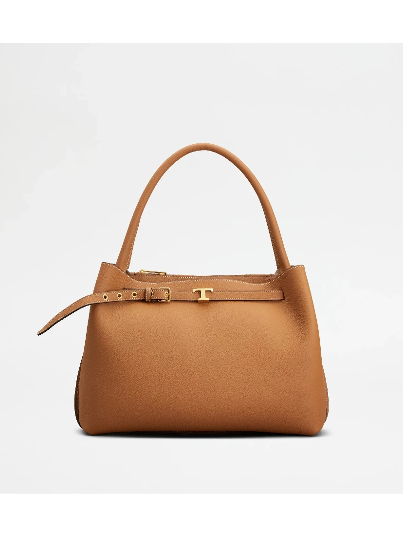 Leather small handbag