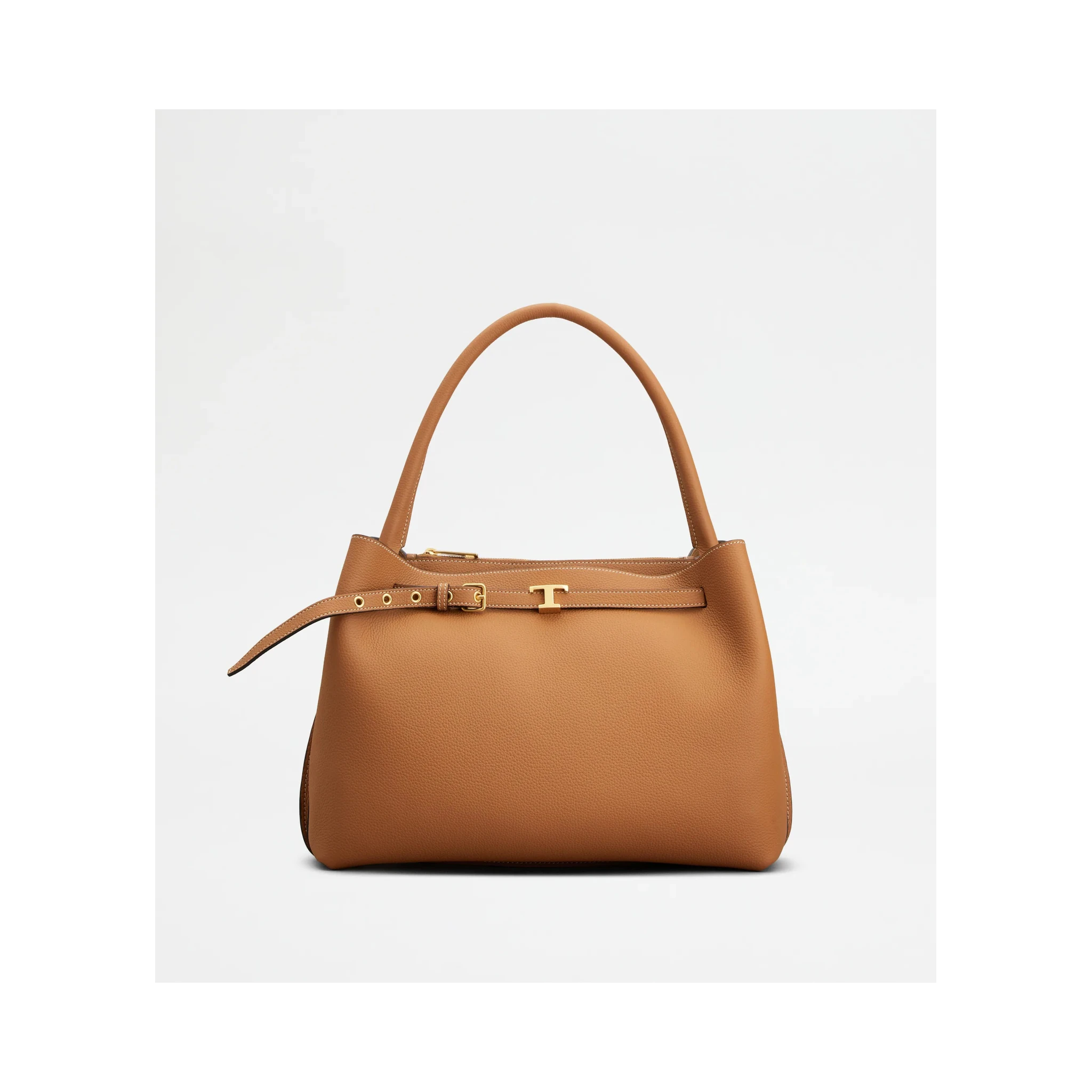 Leather small handbag