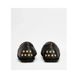 Leather ballets flat with Gommino